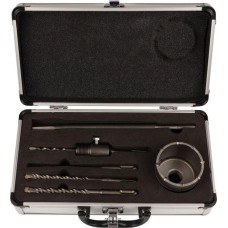 Бур KRANZ (KR-91-0431) Набор для установки подрозетников SDS PLUS, 5 предметов