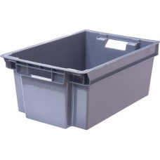Ящик ТАРА.РУ Север помнит 125-2 ВС полимерный 600х400х250 сплошной серый (35601)