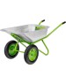 СИБРТЕХ Тачка садово-строительная 2-х колесная, грузоподъемность 230 кг, объем 110 л 689648