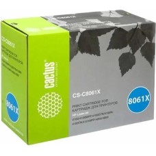 Картридж CACTUS Картридж CS-C8061X, C8061X, черный / CS-C8061X
