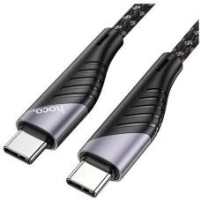HOCO Кабель U95, Lightning (m) - USB Type-C (m), 1м, 3A, черный [pd iph 01481]
