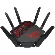 ASUS Wi-Fi роутер GT-BE19000, Wi-Fi 7, BE19000, 2.4/5/6ГГц, 5 LAN, 2 WAN/LAN, 1xUSB, черный