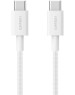 кабель CUKTECH USB кабель Type-C to braided cable 1.5m 3A 60W CTC315P white