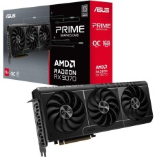 Видеокарта ASUS Видеокарта RX9070 PRIME OC 16GB GDDR6 256bit 3xDP HDMI 3FAN RTL [PRIME-RX9070-O16G]