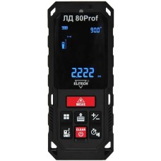 ELITECH Лазерный дальномер ЛД 80Prof, 2 класс лазера, 670нм, луч красный [188613]