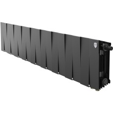 Радиатор ROYAL THERMO Радиатор биметаллический PianoForte 200 Чёрный VR80- 18 секц