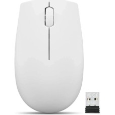 Мышь беспроводная LENOVO Мышь беспроводная 300 Wireless Compact, радио, оптическая, USB, 1000dpi, светло-серый [gy51l15677]