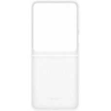 SAMSUNG Чехол (клип-кейс) Silicone Case Flip 6(F741), для Galaxy Z Flip6, белый [ef-pf741twegru]