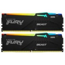Модуль памяти KINGSTON Модуль памяти DIMM 64GB (32GBх2) DDR5-5600 RGB KF556C40BB2AK2-64