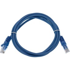 SUPRLAN Патч-корд 10-0149 UTP RJ-45 вил.-вилка RJ-45 кат.5E 3м синий LSZH 26AWG