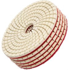 MATRIX Алмазный гибкий шлифовальный круг, 100 мм, P400, мокрое шлифование, 5 шт. 73510