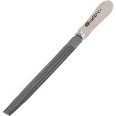 СИБРТЕХ Напильник полукруглый, 200 мм, деревянная ручка 16326