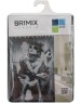 BRIMIX - Шторка в ванную комнату, фотопечать, ДАМА с сигаретой 02-28