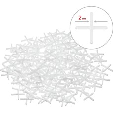 ЗУБР 2 мм, 200 шт, крестики для плитки (33811-2)