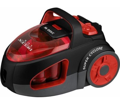Пылесос DELTA LUX DL-0846 черный с красным