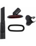 Пылесос DELTA LUX DL-0846 черный с красным