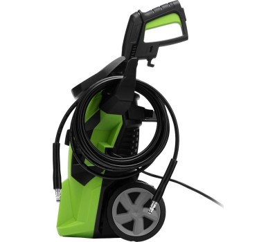 Мойки высокого давления СИБРТЕХ Моечная машина высокого давления АМ-1700, 1700 Вт, 130 бар, 350 л/ч, колесная