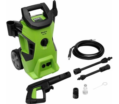 Мойки высокого давления СИБРТЕХ Моечная машина высокого давления АМ-1700, 1700 Вт, 130 бар, 350 л/ч, колесная