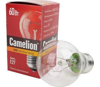 Лампа CAMELION (7277) 60/A/CL/E27
