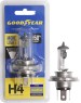 Лампа галогенная GOODYEAR GY014124 лампа галогенная автомобильная Н4 12V 60/55W P43t More Light