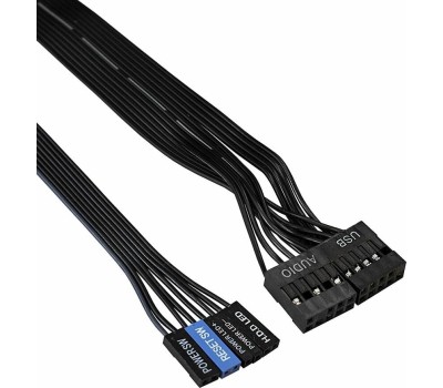 Exegate EX286412RUS Корпус Minitower ExeGate BA-309 (mATX, без БП, 2*USB, HD аудио, черный)