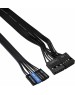 Exegate EX286412RUS Корпус Minitower ExeGate BA-309 (mATX, без БП, 2*USB, HD аудио, черный)