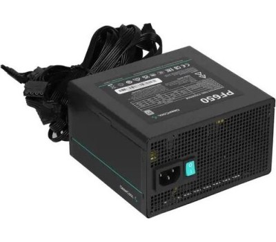 Блок питания DEEPCOOL Блок питания ATX 650W PF650 80 PLUS (20+4pin) APFC 120mm fan 6xSATA RTL