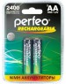 Аккумуляторы PERFEO (PF_C3010) AA2400MAH/2BL Аккумулятор Пластик