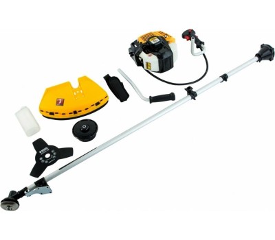 Триммер бензиновый DENZEL Триммер бензиновый DR43, 43 см3, неразъемная штанга, состоит из 2 частей 96273