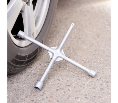 Ключ-крест REXANT (12-5881) Ключ-крест баллонный 17х19х21мм, под квадрат 1/2, усиленный, толщина 16мм