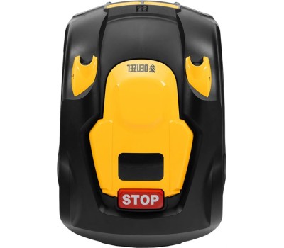 Газонокосилка DENZEL Grass Master 1000 1000м², 3Ач, 28V, LCD дисплей, Wi-Fi 58955