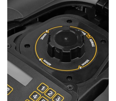 Газонокосилка DENZEL Grass Master 1000 1000м², 3Ач, 28V, LCD дисплей, Wi-Fi 58955