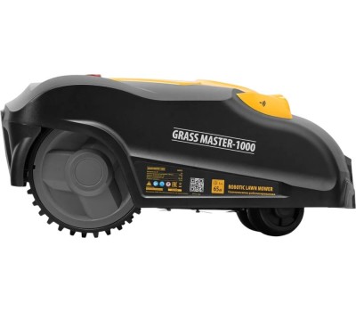 Газонокосилка DENZEL Grass Master 1000 1000м², 3Ач, 28V, LCD дисплей, Wi-Fi 58955