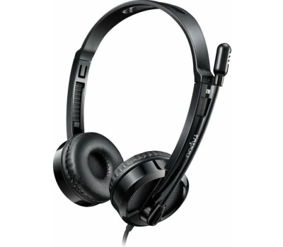 Гарнитура проводная RAPOO H120 Black