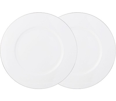 Набор тарелок LEFARD 414-060 КРИСТАЛ ПЛАТИНУМ обеденных 26,7см (2 предмета)
