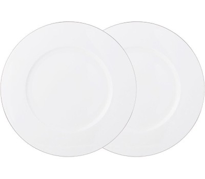 Набор тарелок LEFARD 414-060 КРИСТАЛ ПЛАТИНУМ обеденных 26,7см (2 предмета)