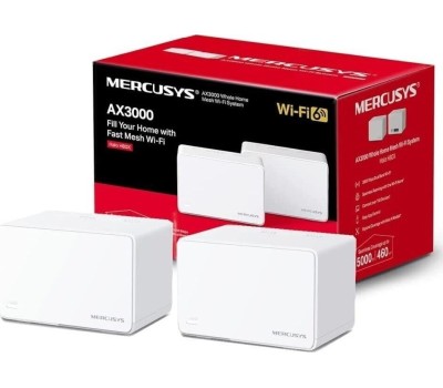 Mercusys Halo H80X(2-pack) AX3000 Домашняя Mesh Wi-Fi 6 система