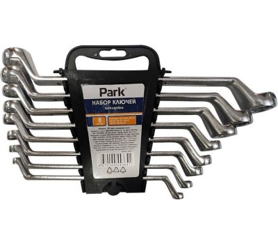 PARK Набор накидных ключей 8шт CrV (105075)