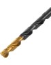 Сверло DENZEL Сверло по металлу, 4,2 мм, HSS-Tin, Golden Tip, 10 шт. 717210