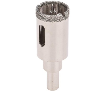 KRANZ Коронка алмазная профессиональная по керамограниту и железобетону М14, вакуумное спекание, 25мм, для УШМ