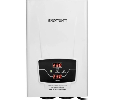 SMARTWATT Стабилизатор напряжения AVR Boiler 1500RW белый [4512020020001]