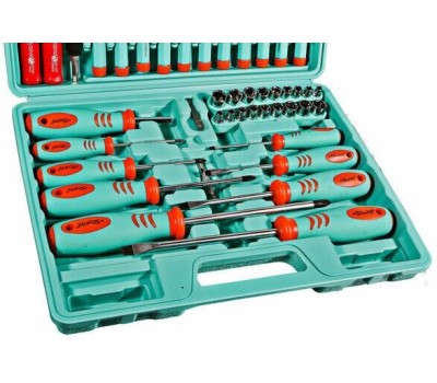 STURM! Набор отверток с насадками STURM 1040-02-SS10, 71 предмет, в жестком кейсе