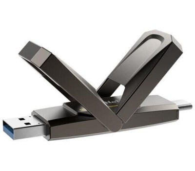 Флешка NETAC Флешка USB US5 512ГБ, USB3.2, серый [nt03us5c-512g-32ta]