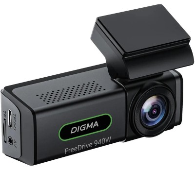 Видеорегистратор DIGMA Видеорегистратор FreeDrive 940W, черный