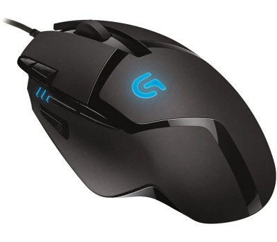 Мышь LOGITECH Мышь проводная G402 HYPERION BLACK 910-004073