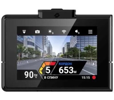 Радар-детектор со встроенным видеорегистратором NEOLINE Видеорегистратор с радар-детектором X-COP ROADMASTER, черный