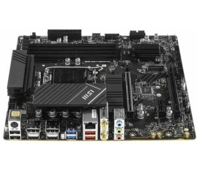 Материнская плата MSI Материнская плата PRO B760M-A WIFI DDR4 B760, LGA1700, 4*DDR4, 2*PCIEx16, 1*PCIEx1, 2*M.2, 1*TypeC, 2*USB3.2Gen2, 6*USB3.2Gen1, 6*USB2.0, 4*SATA3.0, 2.5G, 2*DP, 2*HDMI, M-ATX, RTL