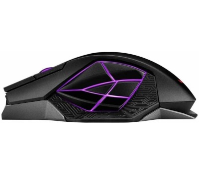 ASUS Мышь P707 ROG SPATHA X 168g 19,000DPI 2.4GHz 12buttons(90MP0220-BMUA00)