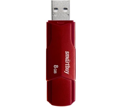 SMART BUY Smartbuy USB Drive 8GB CLUE Burgundy (SB8GBCLU-BG) UFD 2.0