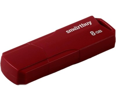 SMART BUY Smartbuy USB Drive 8GB CLUE Burgundy (SB8GBCLU-BG) UFD 2.0